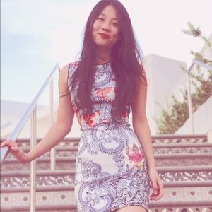 {clover canyon} henna print dress